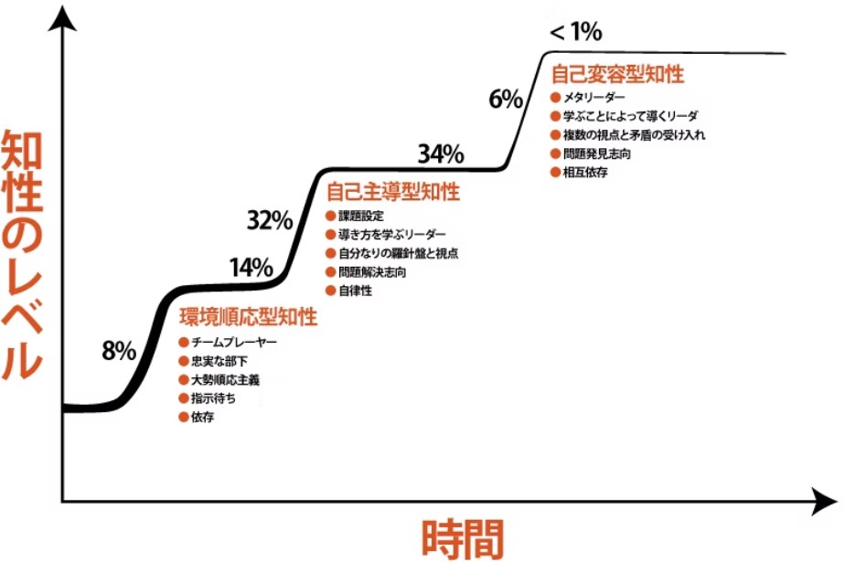 成人発達理論のイメージ図