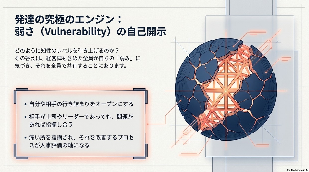 発達の究極エンジンは弱さの自己開示